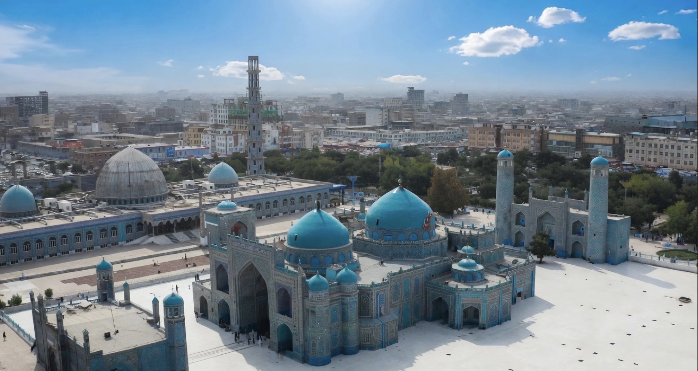 Shrine of Hazrat Ali (Blue Mosque)