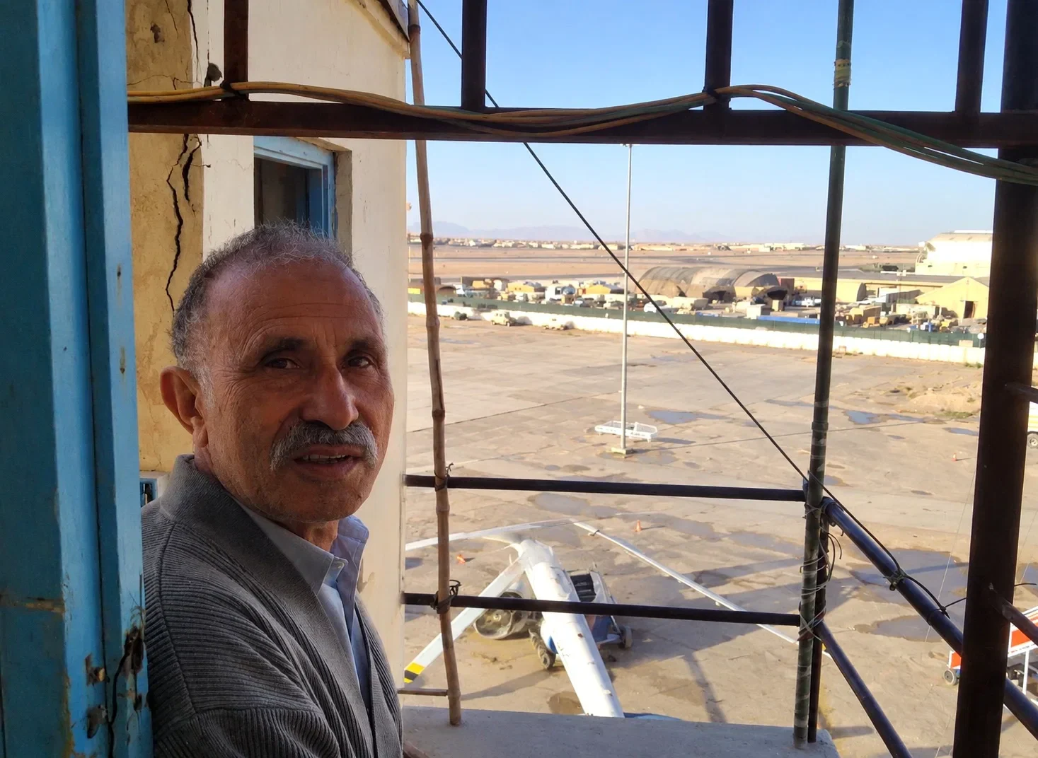 At the Kandahar Airfield (KAF) tower